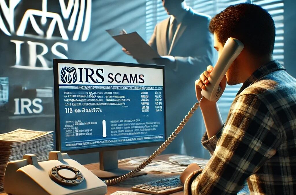 Beware of scammers posing as the IRS